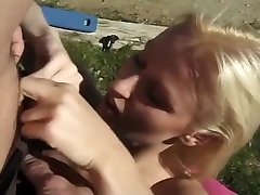 Horny Lovers Fuck Hard Behind Warehouse