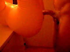 Shower, blow up doll, shaving foam