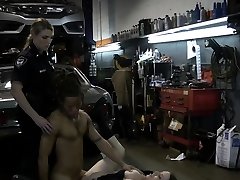Mechanic Shop owner is subdued by cops
