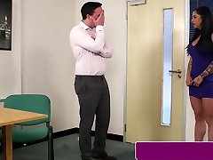 webcam slave gay Office Babe Spunked On Face After Bj