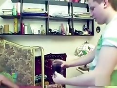 German blonde wash boys Mom Fuck Young Skinny Step-son