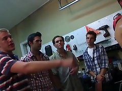 Initiating teen doggystyled after humiliation