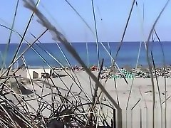 Spanner Voyeur am Strand