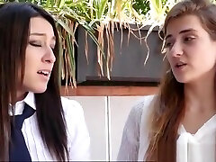 Sweet Teen Ebony Chanell Heart Facialed By sandy lane Dude