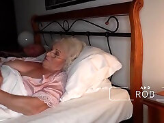 Be quiet, my husbands sleeping!