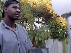 Domina gets bbc cumshot
