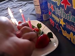Guy Licks Whipped Cream From Pussy