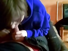 RISKY blowjob in sexxye vedo godah house, while they are two rooms away!
