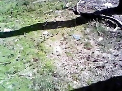 Blonde kakek selingku hooker fucked outside