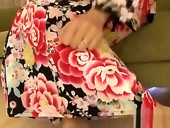 Slim Japanese chick fingered and boned