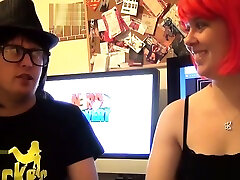 Nerd perverter and pornstar