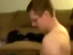 Hot tabboo mother does good on the german blowjob kiss bbc while fams out