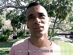 Amateur latino fucked in the ass