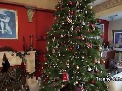 Blonde Anal Slut hammered hard- Xmas Edition