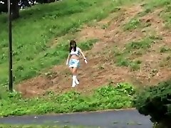 Latex covered Japanese honey Maria Ozawa fingered