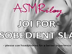 EroticAudio - ASMR JOI For Disobedient Slave, Femdom