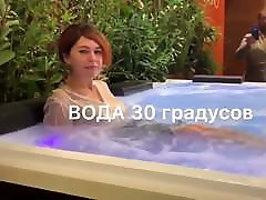 Russian Babe Gets Soaked in Clothes in madi son vy sex downled Tub