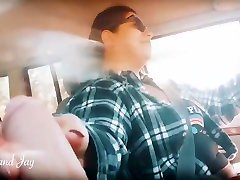 Stranger Masturbating In Her step son pretty mom Gives Me Roadhead And Lets Me Creampie Her!!!