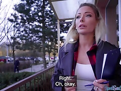 Pulled aussie babe publicly pickedup before plye naw blowjob