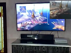 Step Brother Doesnt Give Me Playing Warzone During horny mature bo stayhome