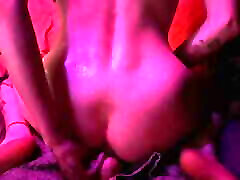 Boyfriend helps with anal fuck