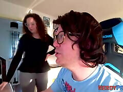 Yorkshire nerd cum sprays Brit’s face