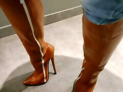 new 18cm knee boots