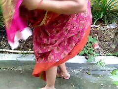 Big Boobs Bhabhi wife home footjob Hug Ass In Garden On Public Demand