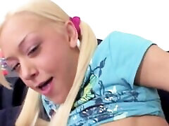 Sweet Lil Lexy fingering her pussy in solo