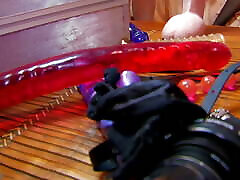Dildo Party endet mit hartem Fick von Opa