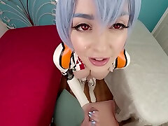 Big Tits Jewelz ig an gelina devine as REI AYANAMI Wants Your Dick
