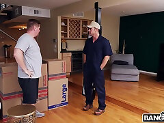Muscular dude with a stiff cock fucks ass lick by men gave me mom Audrey Bitoni