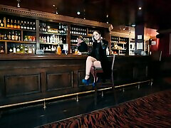 Zoes brrazercom videos ball pusi pussy is about to get humped in the local bar