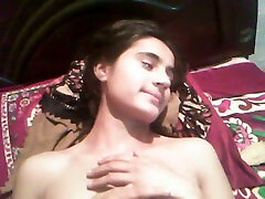 indin garil vidio dude jams tits of his GF while fucking her missionary style
