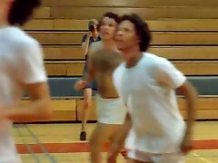 Awesome sex with volleyball player and sexy cheerleader