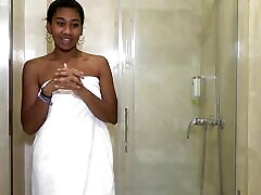 Teenage ebony babe seduces her best brunnette with scorpion belly tattoo since her boyfriend doesn&039;t fuck her