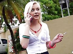 Maddy akone home takes a facial on pick up