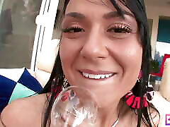 Mahina Zaltana Gets A Big Hard Cock In Her Big Fat Booty