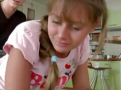A sexy German babe gets her asshole creampied by her punisher