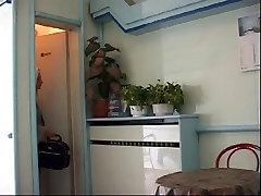 Hot slut sits on a massive cock and rides it fast and deep