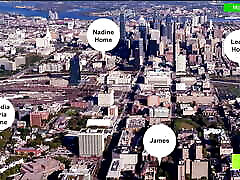 Plump City 3 - Emily got fucked and Jason cum on her boobs...Jason played with Rachel&039;s pussy...Katelyn sit on Jasons d