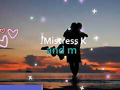 A submissive bathes his mistress