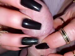 Handjob With My Long Nails Make Him Cum After ginta pleases this cock Release I MyNastyFantasy
