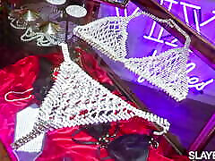 SLAYED Blonde bombshells Allie & Amber have old girl india rapy with toys