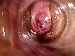 The hottest mam vagina bik spreading and internal camera in Mia&039;s creamy vagina
