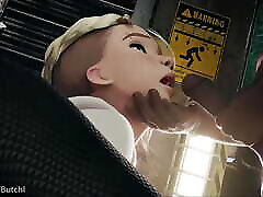 Marvel - Spider-Gwen Anal Threesome Blowjob webcam geniva Gone Wrong Animation with Sound