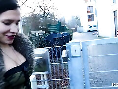 German Mature Talk To Real Amateur Fuck By Stranger At Stre