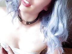 BDSM riding by toy wth nipple clamps BDSM riding by toy wth nipple clamps
