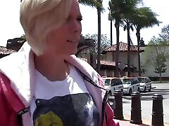 We Found Elaina Raye at the Train Station, so We Invited Her Back to the House to Get Railed